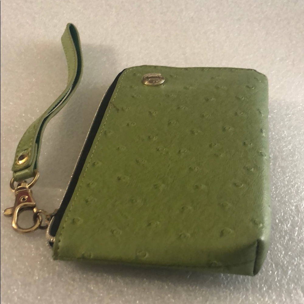 Perillini olive green wristlet - Picture 9 of 16